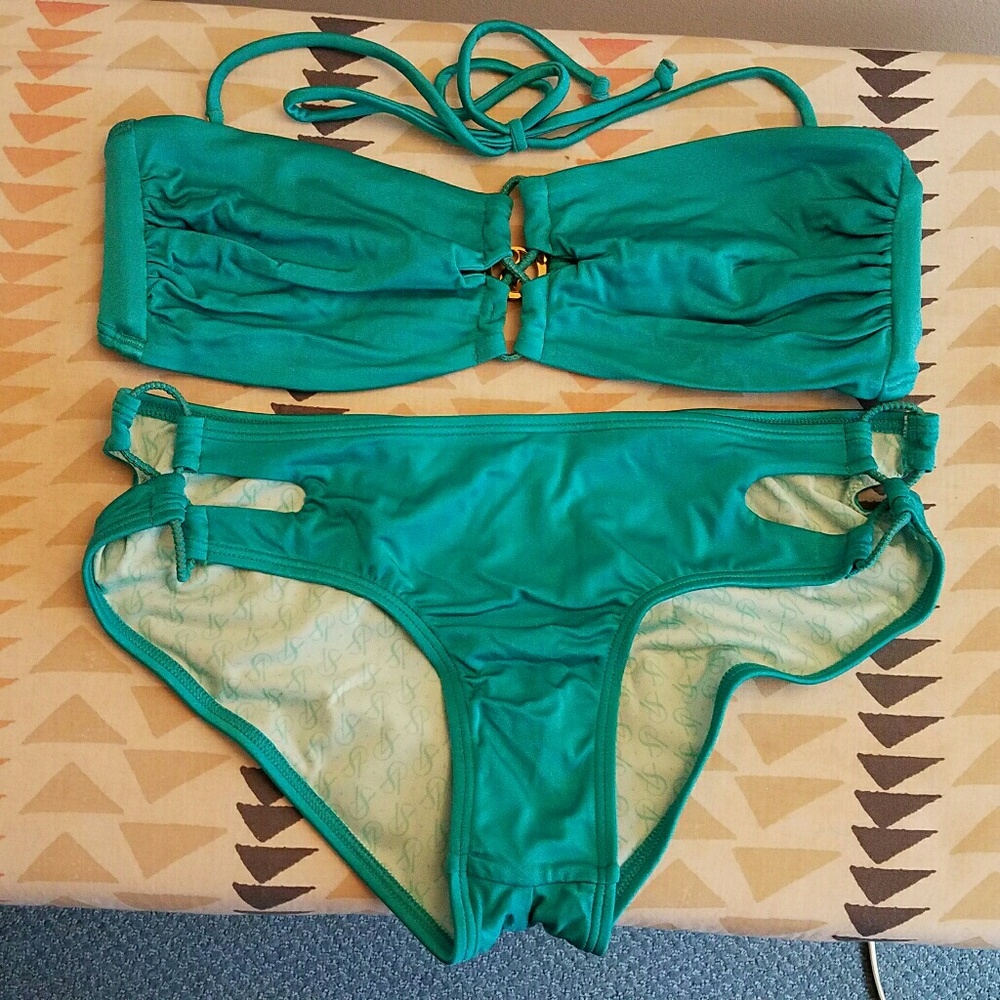 Victoria's Secret Swim Bikinis Set Top and Bottom